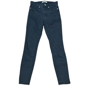 Madewell 9” High-Rise Skinny Black Jeans Women’s Size 25